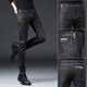 Lee Dprre Autumn and Winter New Style Jeans para hombres Slim Feet 2025 Spring and Autumn Casual Slim Marca de moda Long Talsers Clothing 6636 Gray 28