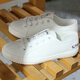 Feiyue/Dafu Feiyue couples canvas trendy low-top casual lace-up white shoes 510 white size 43