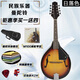 天鹅（SWAN）西洋乐器八弦曼陀铃琴 电声曼陀林吉他琴 民族乐器藏族曼陀铃琴 电声款日落色-浙江仓发货