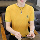 宝乔旭针织冰丝短袖男夏季2025潮牌修身高端圆领T恤现货 1518白色 M