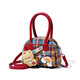 Changyin exquisite karierte INS-Tasche für Frauen süße kleine braune Bär Mode Handtasche Hochwertige Pendelmünzen Brieftasche Crossbody Tasche Little Braunbär
