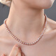 Dara Pearl Necklace Mother's Style Freshwater Pearl Necklace Near Round Strong Light Practical Birthday Gift for Elders and Girlfriend