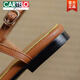 卡帝乐鳄鱼（CARTELO）罗马编织凉鞋女夏季平底软底法式银色女款白色低跟镂空鱼嘴鞋 棕色 34