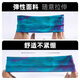 Headband sports hairband for men and women antiperspirant belt running for men and men fitness yoga sweat-absorbing turban hair tie sweat-guiding belt cool black