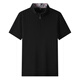 T-shirt à manches courtes à manches courtes pour hommes à manches courtes pour hommes sans fer.