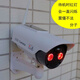 Nikon Diaohuang fake camera simulation with light solar outdoor courtyard fake monitoring light outdoor voice alarm when someone comes and the light turns on to prevent [alarm model] solar simulation monitoring light