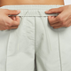 Nike (Nike) Frauen mit mittleren Taisten Kurzfilms Sommersporthosen gewebt Nike alles fv6623 034 flach silber/weiß s