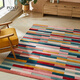 Katifia Diseñador Block de color Dopamine Art alfombra Sala de estar Memphis Color geométrico Girls dormitorio Lana personalizada PX3271 1400 mm2000mm