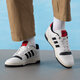 Adidas Herrenschuhe 25 Sommer neue Sportschuhe atmungsaktive Top -Basketballschuhe trendy lässige Freizeitschuhe Skateboardschuhe Männer KK1283/Weiß/Schwarz/Rot/Spot Speed ​​Delivery 45 (280 mm)