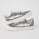 Lightning X Storm Picasso Gemälde gemeinsam von Blitzmännern und Frauenschuhen Rache Sturm kleine Duftbrotschuhe Erhöhten Paar Skateboardschuhe LS-699 Sternenhimmelblau 45