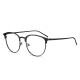 El marco de gafas de miopía ultra ligera de titanio Pulais para hombres y mujeres, luz y simple, se puede equipar con lentes anti-luces y lentes a prueba de radiación 5010 5010 5010 de oro (un solo cuadro) Modelo de marco de titanio