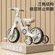 Balance Balance de Bianqi 1-3 años Multifuncional dos en uno Bicicleta 3-6 años Scooter Toy Regalo marrón-Almohadilla de prepucio suave + Música de iluminación + asiento Toy para niños ajustable para niños y niñas Sexto cumpleaños Año Nuevo