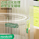 Benmai Baby Badewanne Schwimmeimer Haushalt Größere Badewanne kostenlose Installation Kinder Badewanne Baby Badeartefakt Kinder [keine Installation transparent] Grün + Schwimmhalsring