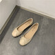 S.SOFEA仙女风豆豆鞋舒适软底平跟单鞋女性春季 683-10黑色 39