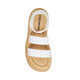 Steve Madden Girls' Shoes Unisex Sammie Sandals, White White 1 Little Kid