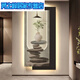 Modern Light Luxury Entrance Decorating Lámpara LED simple Pintura colgante Puerta opuesta 2025 Nuevo mural T12347 60*120cm Estilo sin luz Tallado UV de alta definición + Cristal