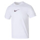 耐克（Nike）短袖男装2025夏季新款户外运动针织透气舒适圆领休闲T恤衫 HV4882-100白色DRI-FIT XL