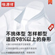 Hengyuanxiang [100 Pure Cotton Free Fer] Chemise masculine pour l'été New Blue Houndstooth Business Casual d'âge moyen et la chemise âgée DX6630 38