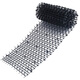 Anti-cat crawling thorn mat to repel cats, prevent cats from trampling on garden thorn mat net, anti-bed climbing sofa, thorn cat mat, black, width 30cm x length 4 meters, encrypted, thorn height 2cm, upgraded and thickened, anti-aging
