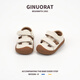 Chino Mouse 2025 Sandales d'été pour hommes et femmes Chaussures pour enfants pour enfants Soft Sole Pack Toddlers 'Chaussures Chaussures décontractées pour enfants beige 21 Chaussures Inner Longueur 13,6 cm Convient pour la longueur du pied 13,1