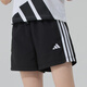 Adidas Frauensportanzug 25 Sommer Neuer lässige klassische klassische, atmungsaktive kurzärmelige T-Shirt Lose Fünfviertel Hosen Shorts Zweiteiler GL0722+JE1309 S