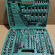 150 Automatische Reparaturwerkzeuge Set Sleeve Wrench Combination Tool Reparaturwerkzeug Reparaturwagen 21672 Zahnautomatik Reparaturqualität