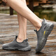 Western Region Kamel Vancamel Herrenschuhe 2025 Neue Sommer Dünne Leder -Sneaker Hollow atmable Sandals Hohlschuhe Herren lässige Schuhe A683 Gray 39 Kollektion Geschenksocken