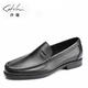 Shachi Shachi 2025 Neue Lederschuhe Herren -Freizeitschuhe Realer Kuhwahnsinnsleder Füße atmungsaktives Geschäft formelle Lederschuhe Arbeitspezieschuhe 40