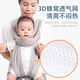 JCZS Deutsche Marke Baby Holding Artefact befreit zweihändige Neugeborenen-Babygurtbabys und horizontaler Fronthaufen mit multifunktionalem Haoyue-Grauatum (abnehmbarer Kopfschutz)