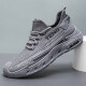 Bequeme und atmungsaktive Flying Mesh Pendler Sport Herrenschuhe für sommerliche Soft Sohle Nicht-Schlupf- und Verschleiß-resistente Laufschuhe für die Schule 9227 [Black] 42 [Sportstandardcode]