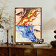 Nezha Digital Oil Painting 2025 NEU NEZHA 2: DEMON-SEA DIGITAL OIL MALER MALER BELAGETED GRAFFITI Cartoon LL12149 30*40 cm Dicke Innenrahmen + schöner Außenrahmen [