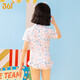 361 Kinder Badeanzug Mädchen Mädchen süßes Baby einteiliger Badeanzug New Children's Heiße Frühlingsanzug Pink Blau 5024 140 (14) Höhe 130-140 cm Gewicht 50-60jin [Jin entspricht 0,5 kg]
