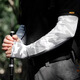 Tactical Bird Wide Puff丨Loose Men's Ice Silk Sunscreen Loose Sleeves Summer Anti-UV Ice Sleeves Fishing Sleeves Large Size