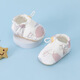 [Baby Journey] Babyschuhe 0-3-12 Monate bis 1 Jahr alte, Schritt-für-Schritt-Schuhe für Männer und Frauen, weiche alleinige Schuhe für Männer und Frauen, Tinte und Wäsche 11, Innenlänge 10 cm, S Größe 06 Monate