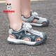 Babudou Boys's Head Sandals Лето 2025 Новые детские пляжные туфли среднего размера детской анти-скользкой мягкой подошвы мальчика Sport