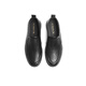 Red Dragonfly Left Month Hollow Leather Shoes 2025 Summer One-Pick Business Casual Shoes Men's WTA150511L Black Hollow 39