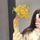 [News in summer] Bride wedding bouquet gift wedding DIY golden newlywed Xiuhe girlfriend Golden branch jade leaves (finished product + transparent and handbag)