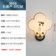 欧普照明（OPPLE）全铜新中式壁灯客厅电视墙灯中国风珐琅彩茶室楼梯过道卧室床头灯 5009款-小号60CM-左葫芦 暖光