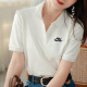 耐克（NIKE）翻领polo衫女士短袖春夏新款透气纯棉运动t恤半袖CJ4457 FN3895-100/男码女穿 纯棉  S 100-120斤
