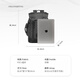 Mark Huafei 2025 new business backpack for men's trendy 15-inch computer schoolbag casual commuter backpack on work