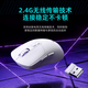 Titanium [Delta Action] TSG809 Thousand Machine Umbrella Three-Mode Wireless E-Sports Gaming Mouse 3311 Chip Wired Bluetooth 2.4G Charging Office Powered by Onboard 13800DPI Thousand Machine Umbrella E-Sports Mouse Black [Givea hollowed-back cover*1+Silent micro-move*2]