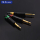 Zejie 6.35MM large three-core/two-core microphone 6.5 audio connector microphone plug mono/stereo welding 6.35 male two-core to green terminal 2P solder-free