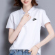 耐克（NIKE）翻领polo衫女士短袖春夏新款透气纯棉运动t恤半袖CJ4457 FN3895-100/男码女穿 纯棉  S 100-120斤