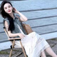 
XCFREHT French long skirt seaside vacation white suspender dress texture 2025 women's summer new suit temperament suspender dress 694#[version] L [Suggested 105-120Jin[Jin equals 0.5 kg]]