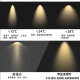 
OPPLE 2025 new LED ceiling spotlight recessed deep anti-glare high-finger 2700K hotel club restaurant restaurant 15 7W 2700K high-finger Ra9755 hole