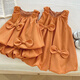 Hualin Fashion Guangzhou Dreizehn Summer Koreanische Mädchen im koreanischen Stil, Bow ärmellose Kleiderschwestern 1715217153 17152 Set M 110c
