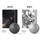 PROIRON yoga ball 75cm extra large fitness ball men's thickened explosion-proof Pilates balance ball elegant gray
