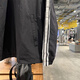Adidas veste masculine 2025 printemps Nouvelles vêtements de sport tissé stand en support respirant veste de haut en haut KC3894 KC3892 Black / White M