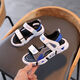 Hualin Fashion New Color Block Kindersandalen weiche Sohle nicht rutschfeste Sommer Beachschuhe für Jungen und Mädchen [1502] Weiß 29 Innenlänge 18 cm