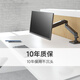 Ergotrons neuer verbesserter LX Pro Side-by-Side-Dual-Screen-Dual-Arm-Monitor-Halterung Teleskop-Stützarm 45-686-290 Hellweiß